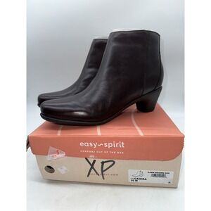 Easy Spirit Womens Camira Bootie Brown 10 M